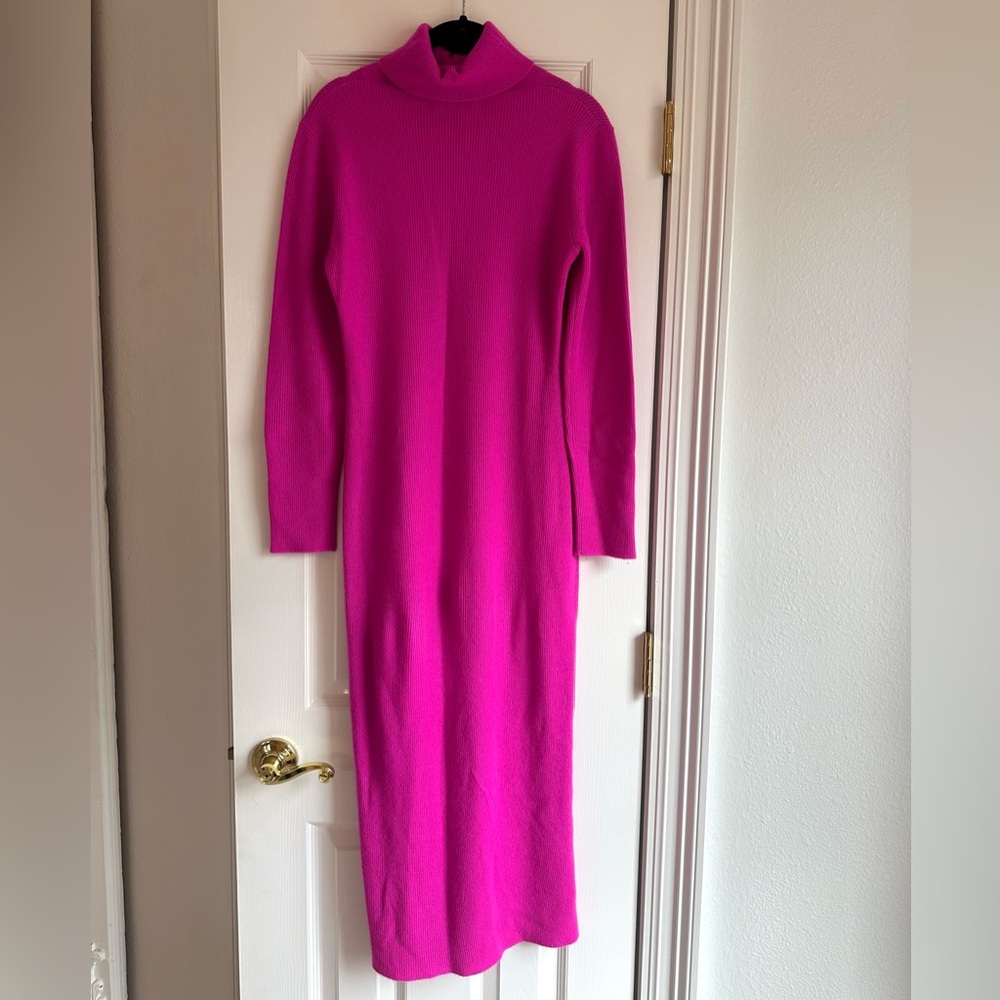 Antonio Melani 100% Cashmere Turtleneck Sweater Dress Size S perfect condition